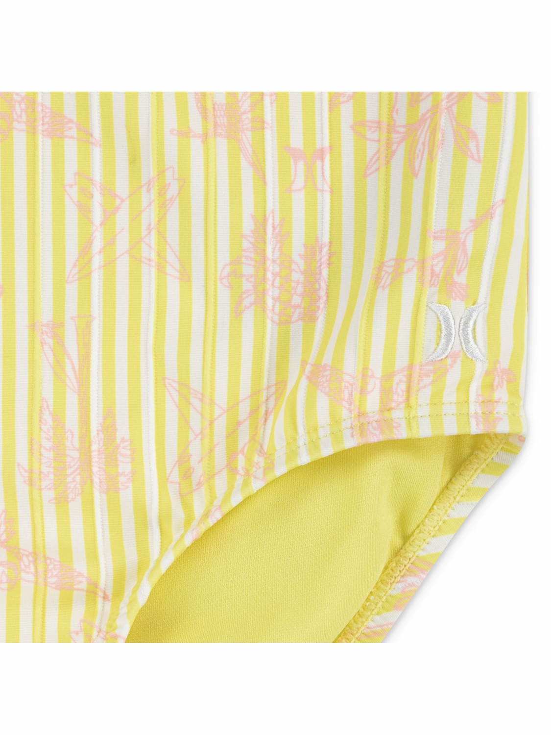 Hurley Girls' One Piece Swimsuit