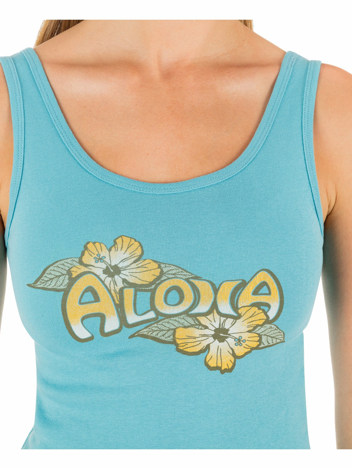 Hurley Aloha Scoop Crop Tank