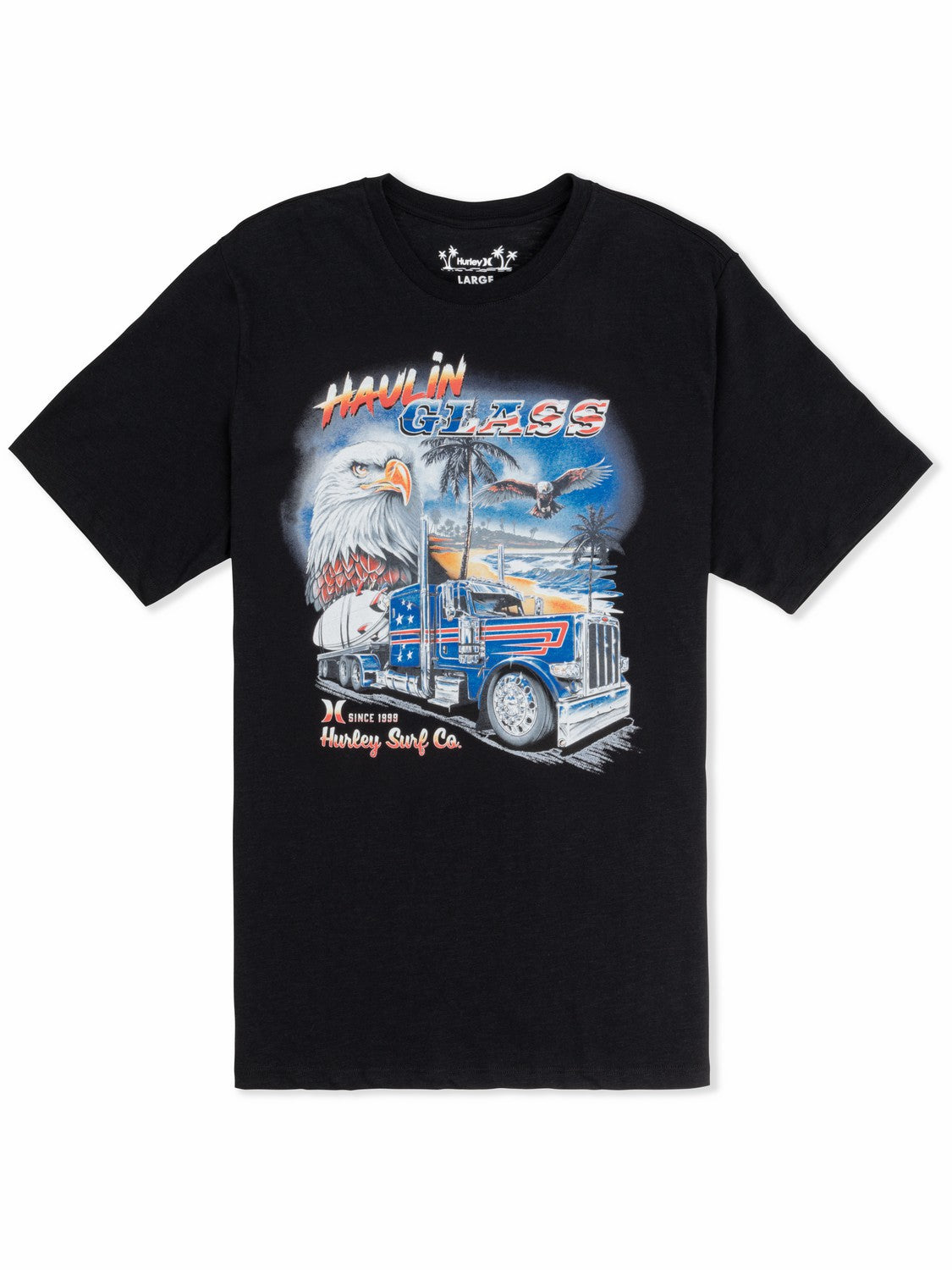 Hurley Haulin' Glass Short Sleeve