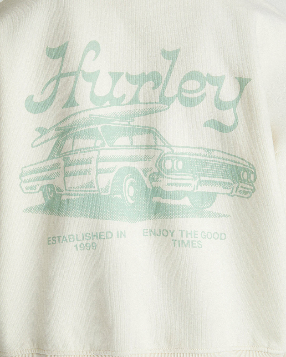 Hurley Enjoy The Good Crop Zip Hoodie