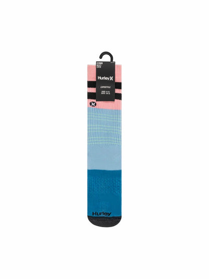 Hurley Extended Terry Crew Socks (2 Pack)