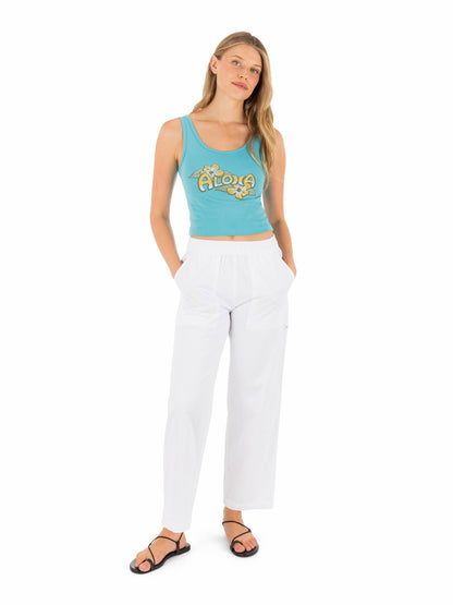 Hurley Aloha Scoop Crop Tank