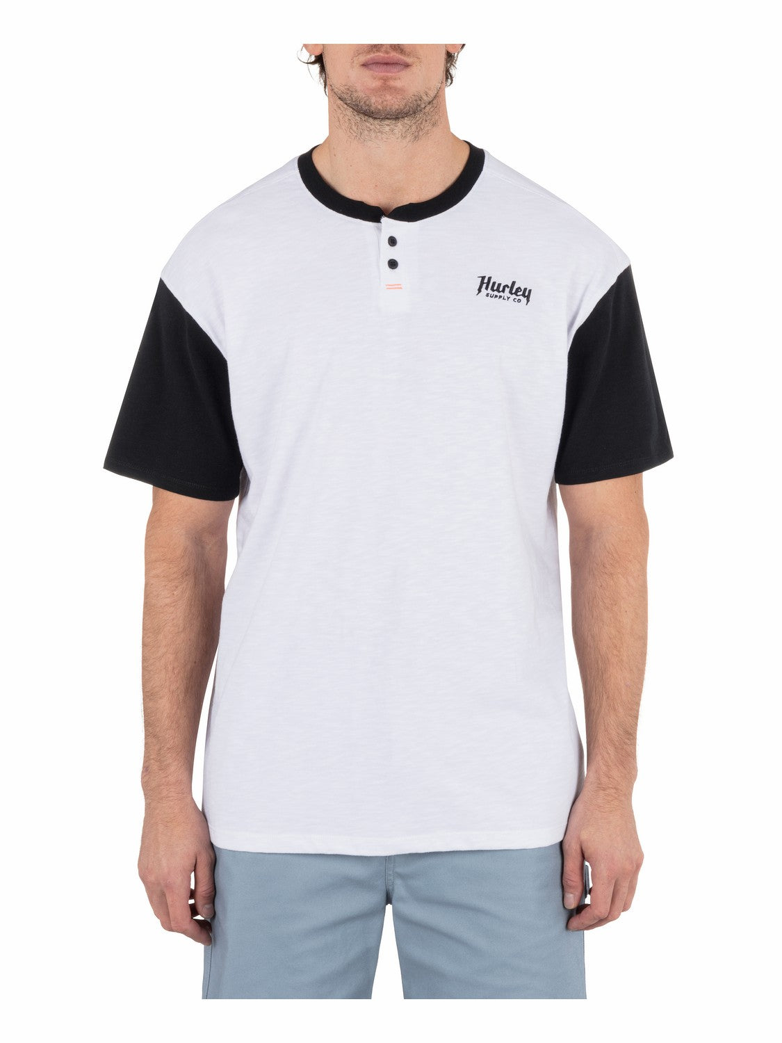 Hurley Merchant Henley Short Sleeve