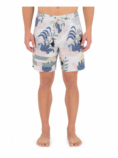 Hurley Phantom Eco Block Party Engineered Boardshort 18"