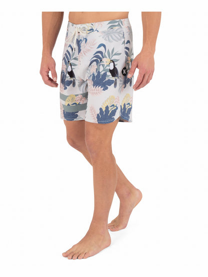 Hurley Phantom Eco Block Party Engineered Boardshort 18"