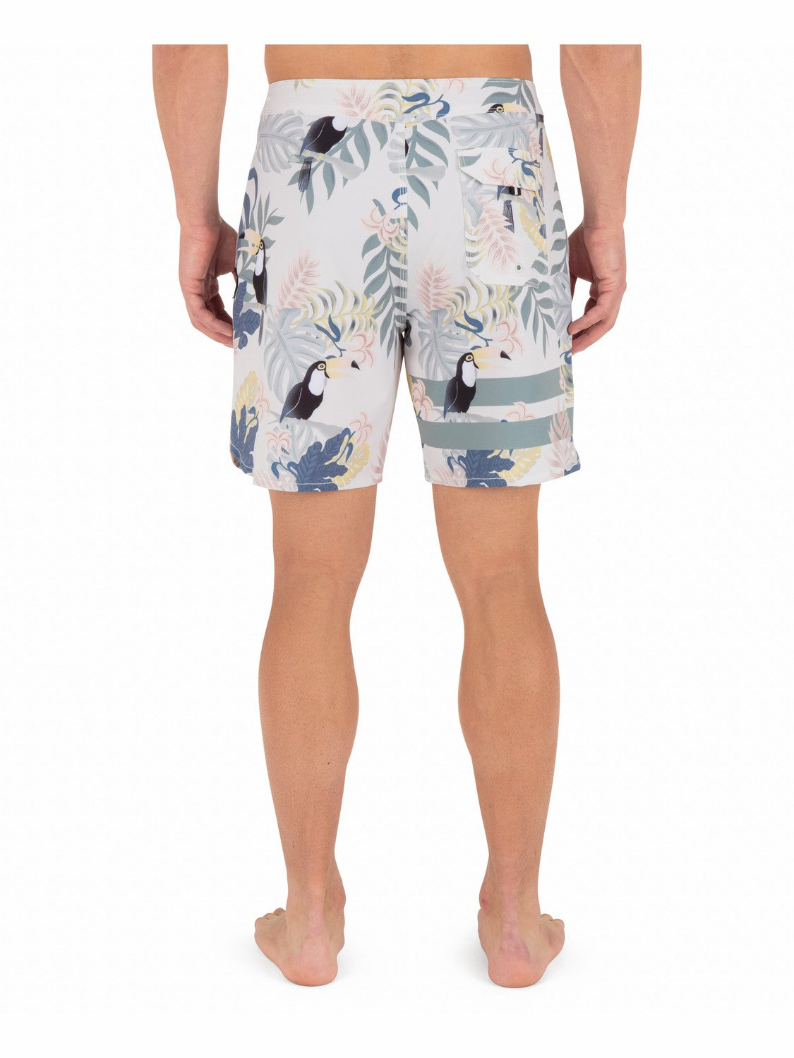 Hurley Phantom Eco Block Party Engineered Boardshort 18"
