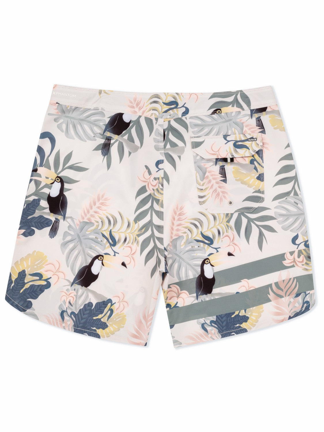Hurley Phantom Eco Block Party Engineered Boardshort 18"