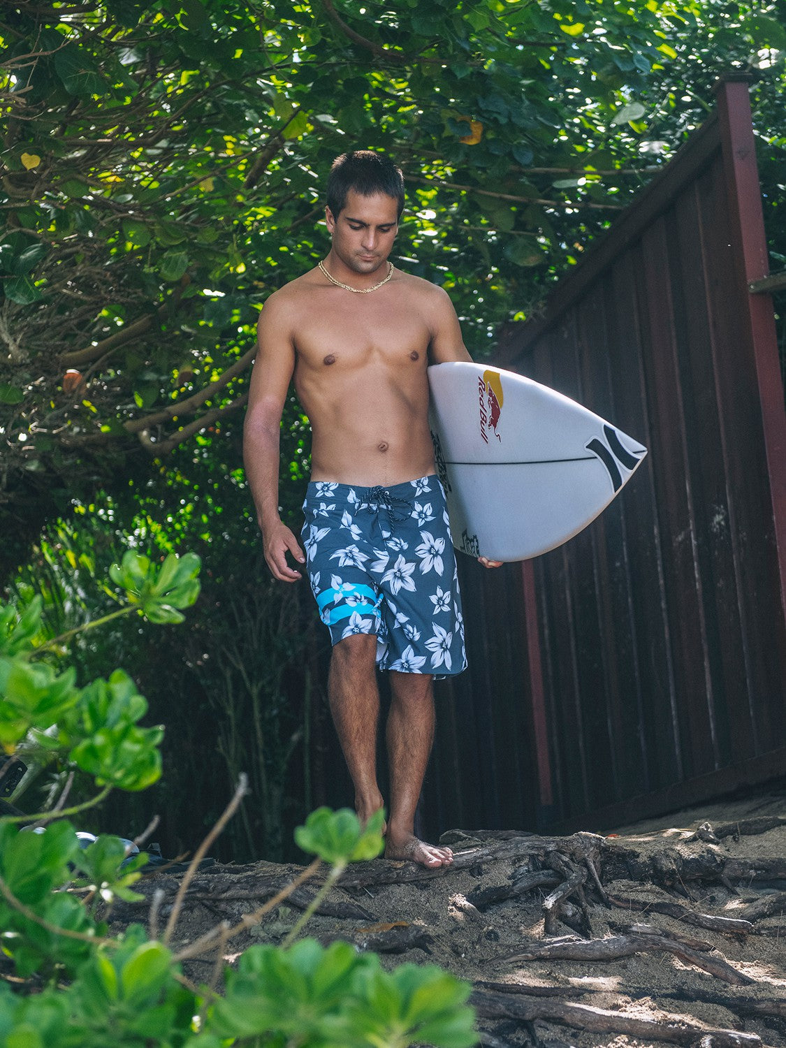 Hurley Phantom Eco Block Party Engineered Boardshort 18"