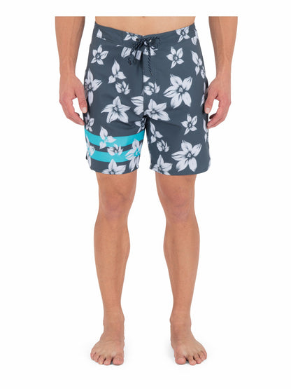 Hurley Phantom Eco Block Party Engineered Boardshort 18"