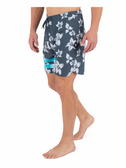 Hurley Phantom Eco Block Party Engineered Boardshort 18"