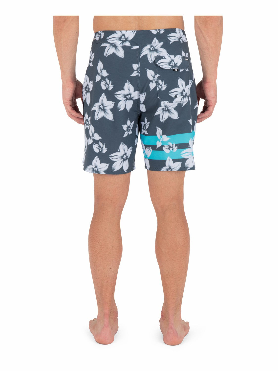 Hurley Phantom Eco Block Party Engineered Boardshort 18"