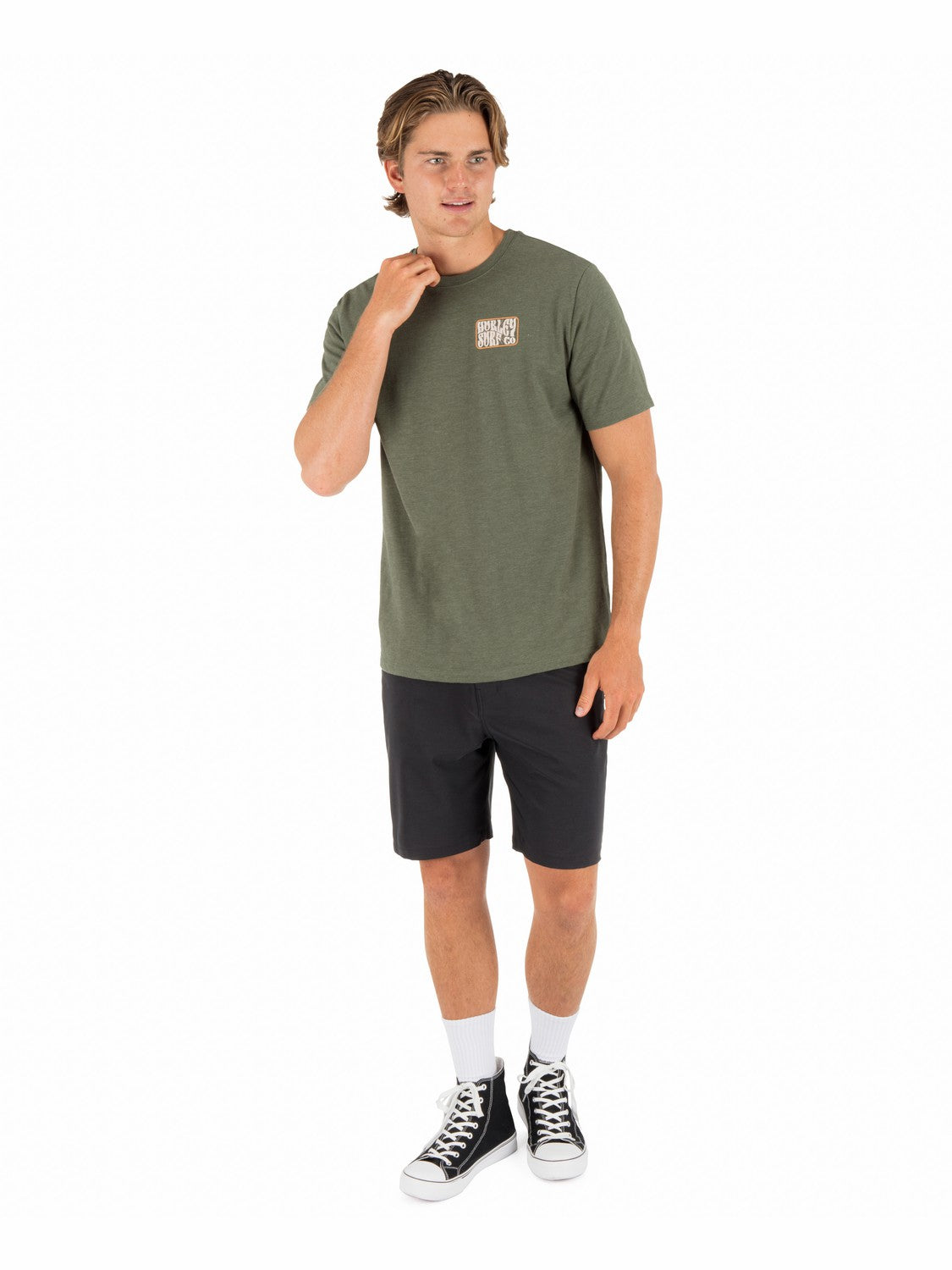 Hurley Skyline Slub Short Sleeve