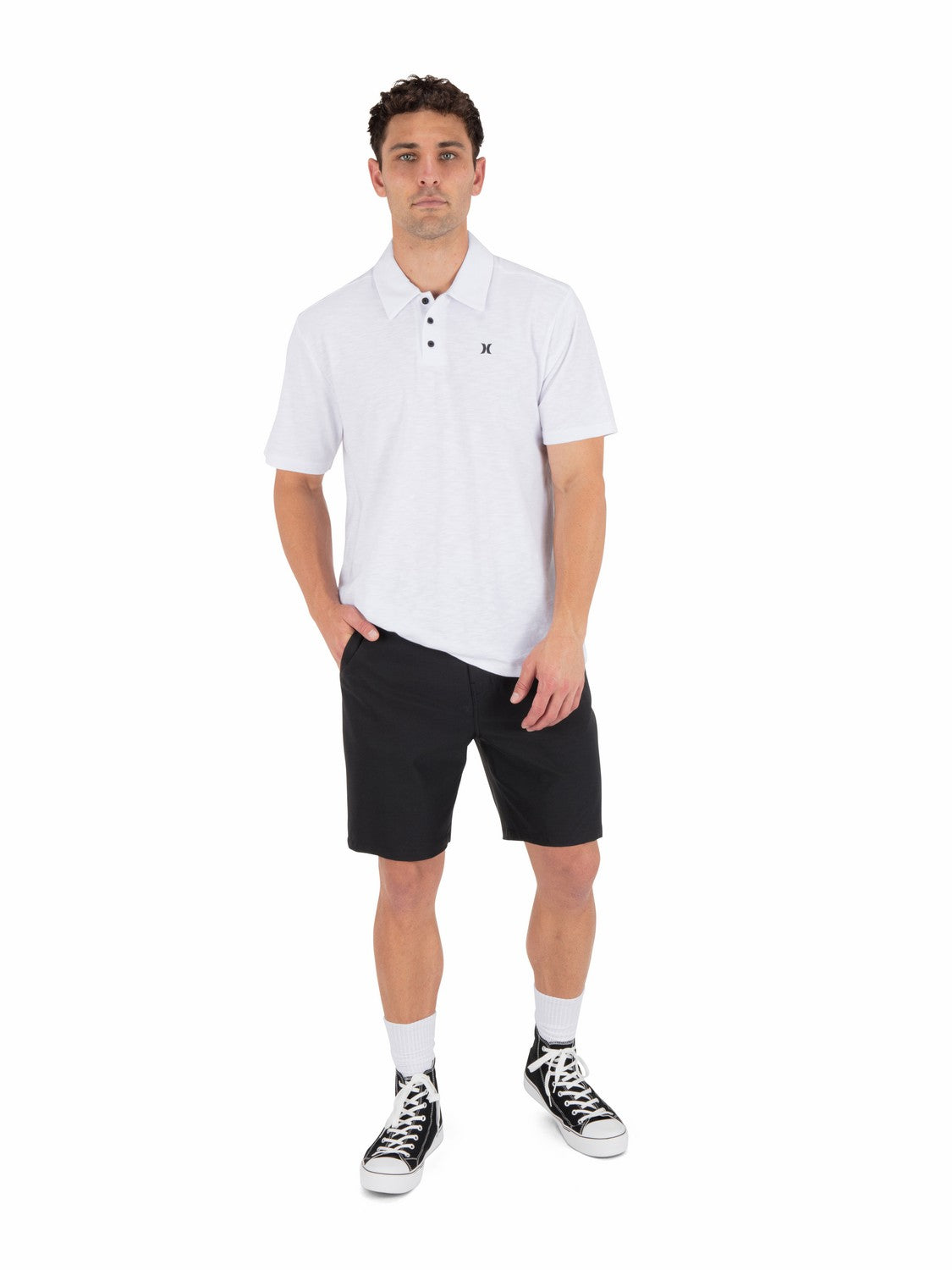 Hurley Icon Slub Polo Short Sleeve