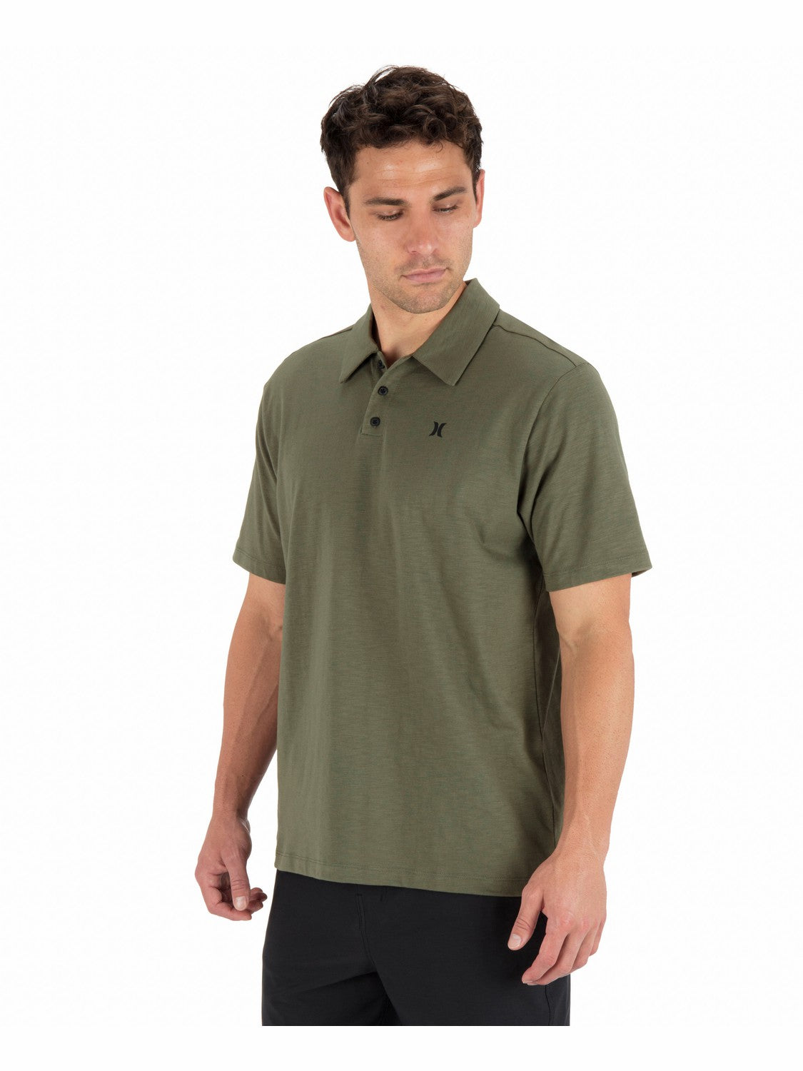 Hurley Icon Slub Polo Short Sleeve