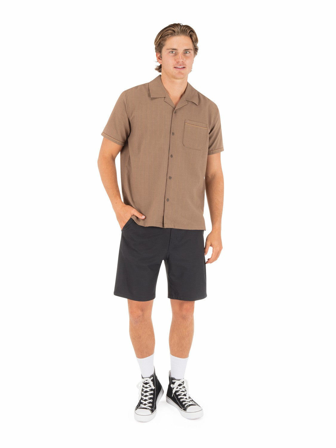 Hurley Lay Day Camp Short Sleeve