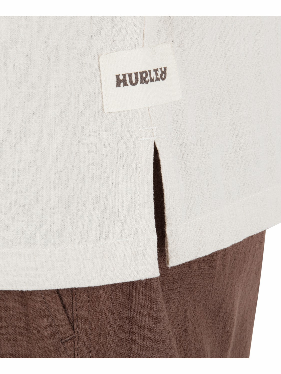 Hurley Sano Camp Embroidered Short Sleeve