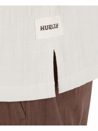 Hurley Sano Camp Embroidered Short Sleeve