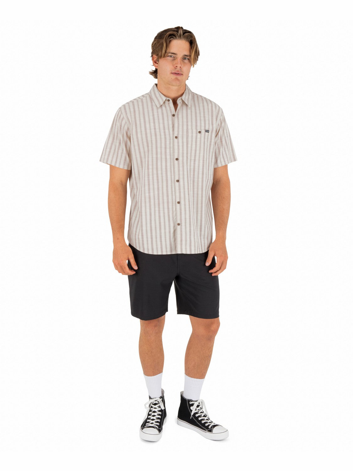 Hurley Lido Stripe Short Sleeve