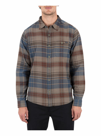 Hurley Portland Stretch Flannel Long Sleeve