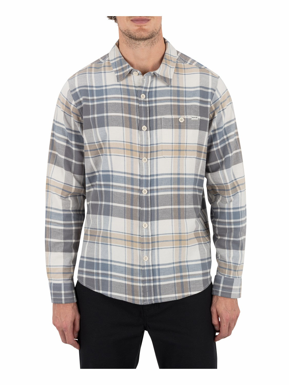 Hurley Portland Stretch Flannel Long Sleeve