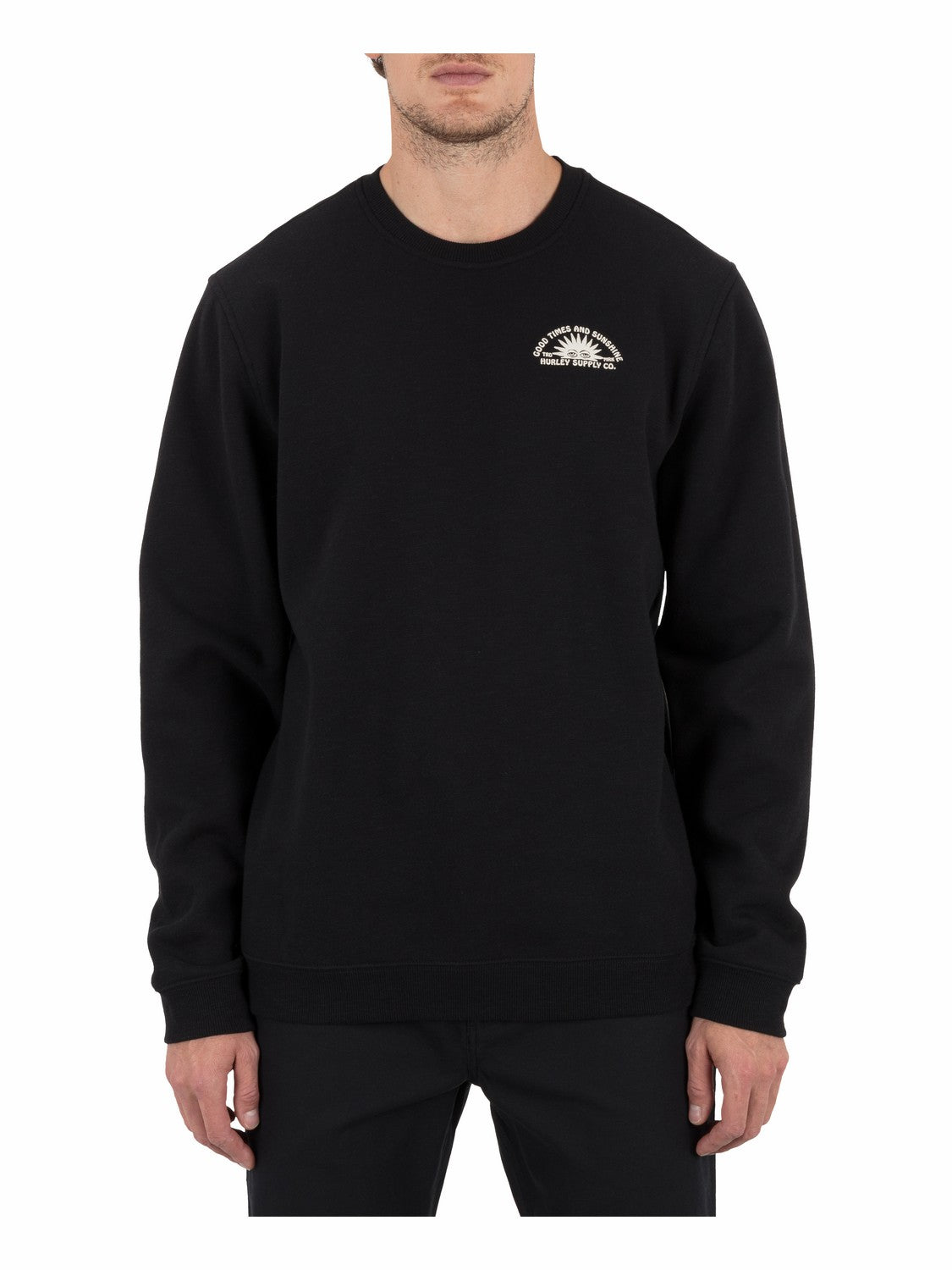 Hurley Sunshine Slub Crew Sweatshirt