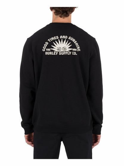 Hurley Sunshine Slub Crew Sweatshirt
