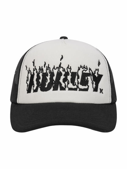 Hurley Hurley x Travis Barker Flame Trucker Hat