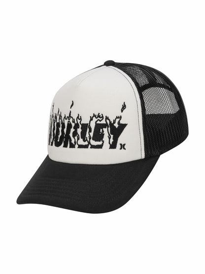 Hurley Hurley x Travis Barker Flame Trucker Hat