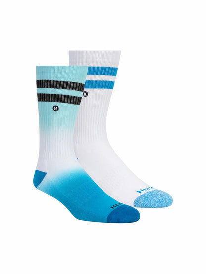 Hurley Extended Terry Crew Socks (2 Pack)