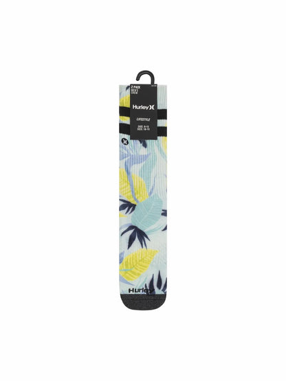 Hurley Extended Terry Crew Socks (2 Pack)