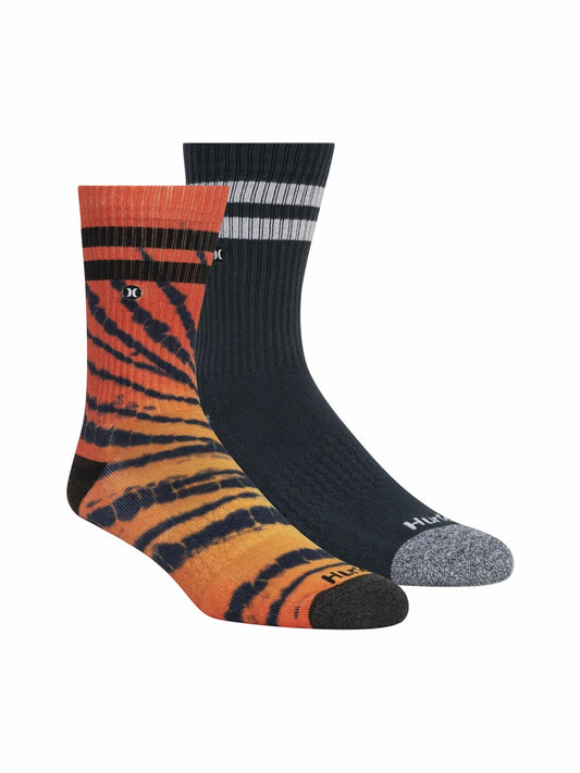 Hurley Extended Terry Crew Socks (2 Pack)