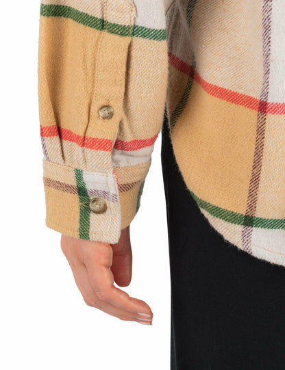Hurley Wander Boyfriend Flannel