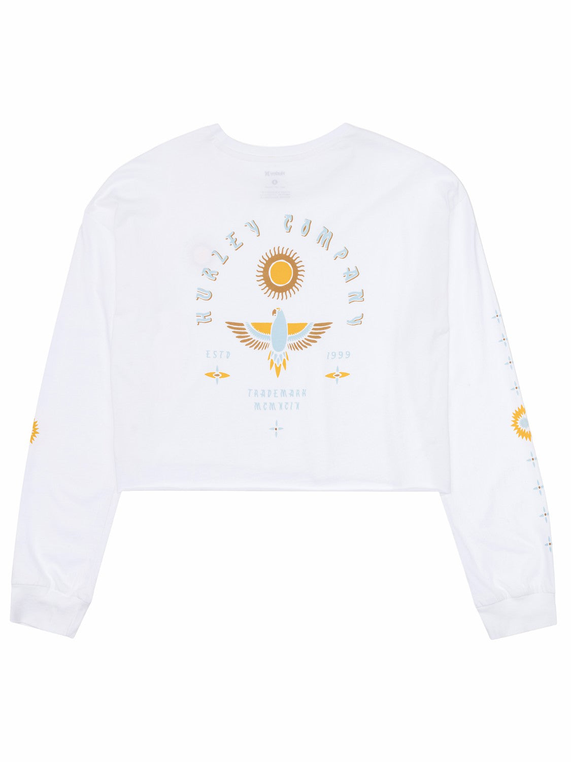 Hurley Eagles High Long Sleeve Crop Tee