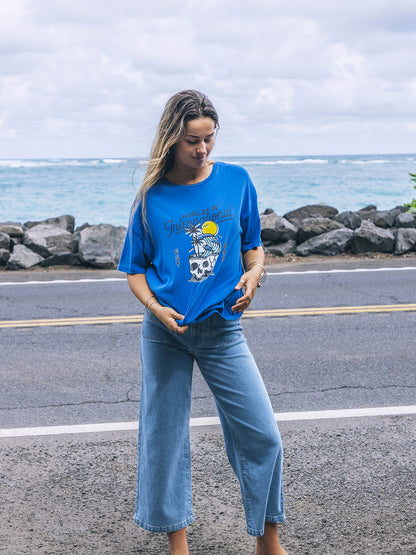 Hurley Skulltide Boyfriend Tee