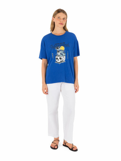 Hurley Skulltide Boyfriend Tee