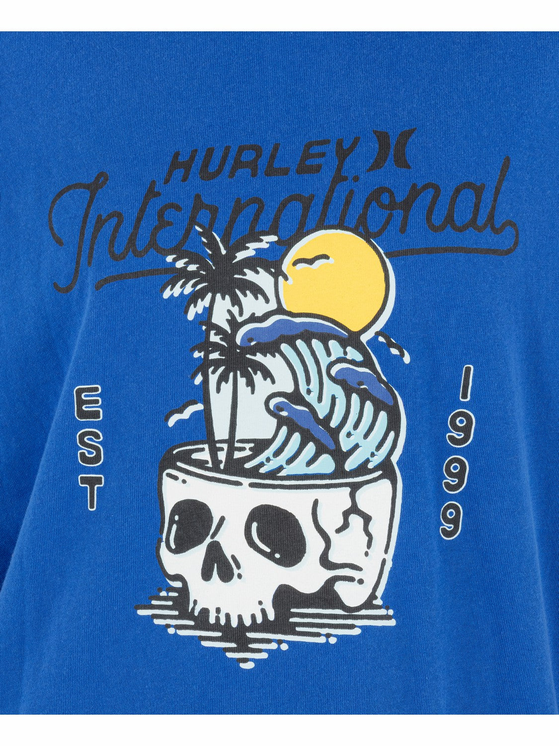 Hurley Skulltide Boyfriend Tee