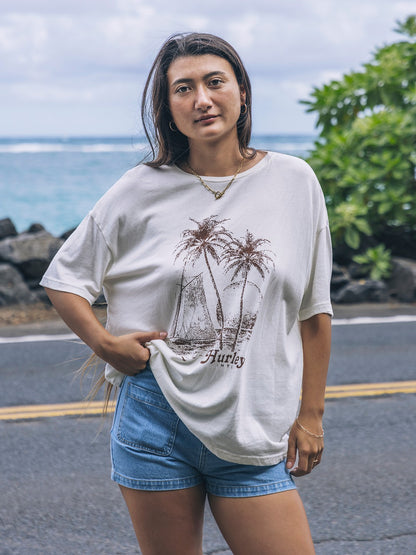 Hurley Fair Winds Boyfriend Tee