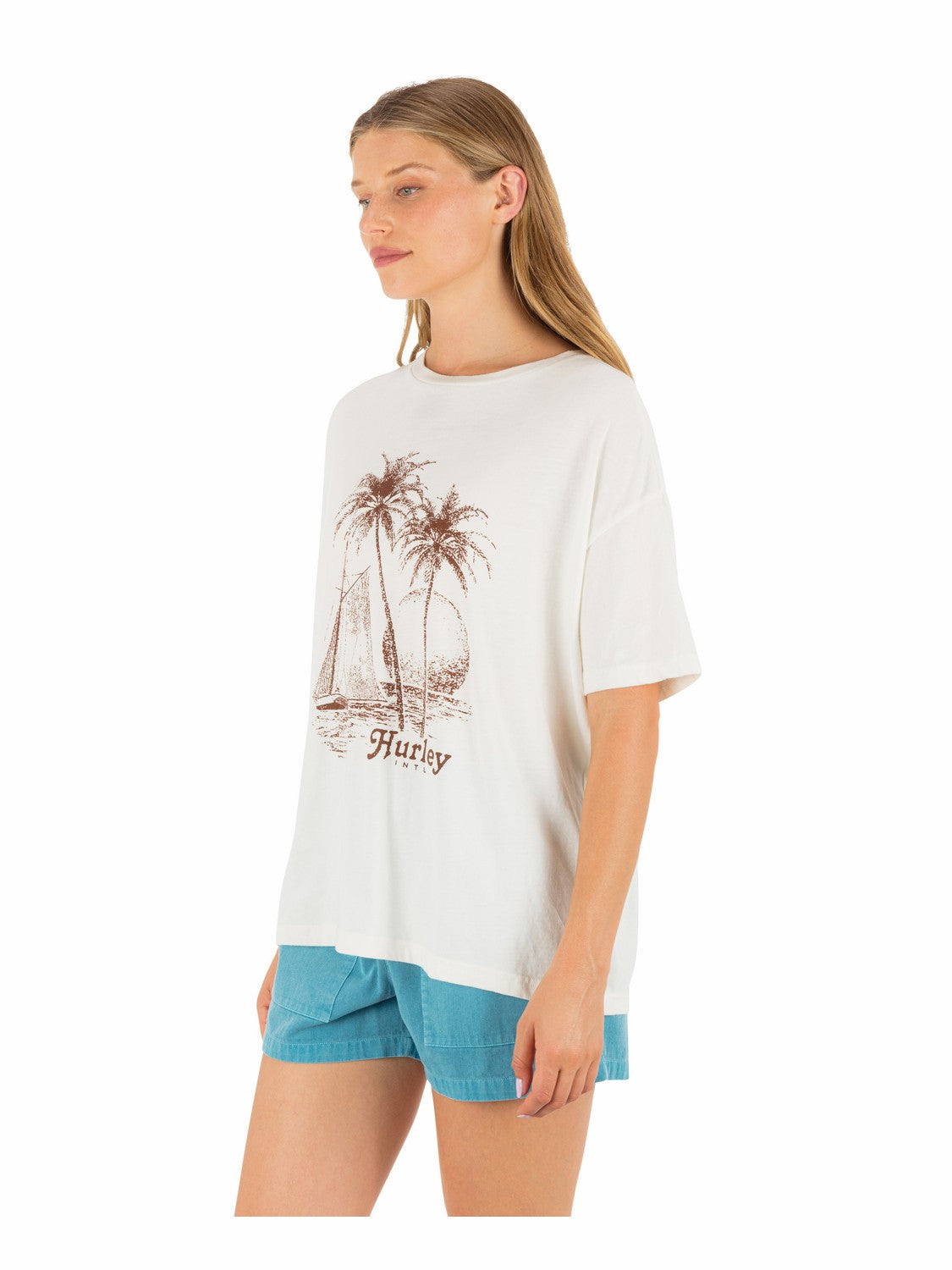 Hurley Fair Winds Boyfriend Tee