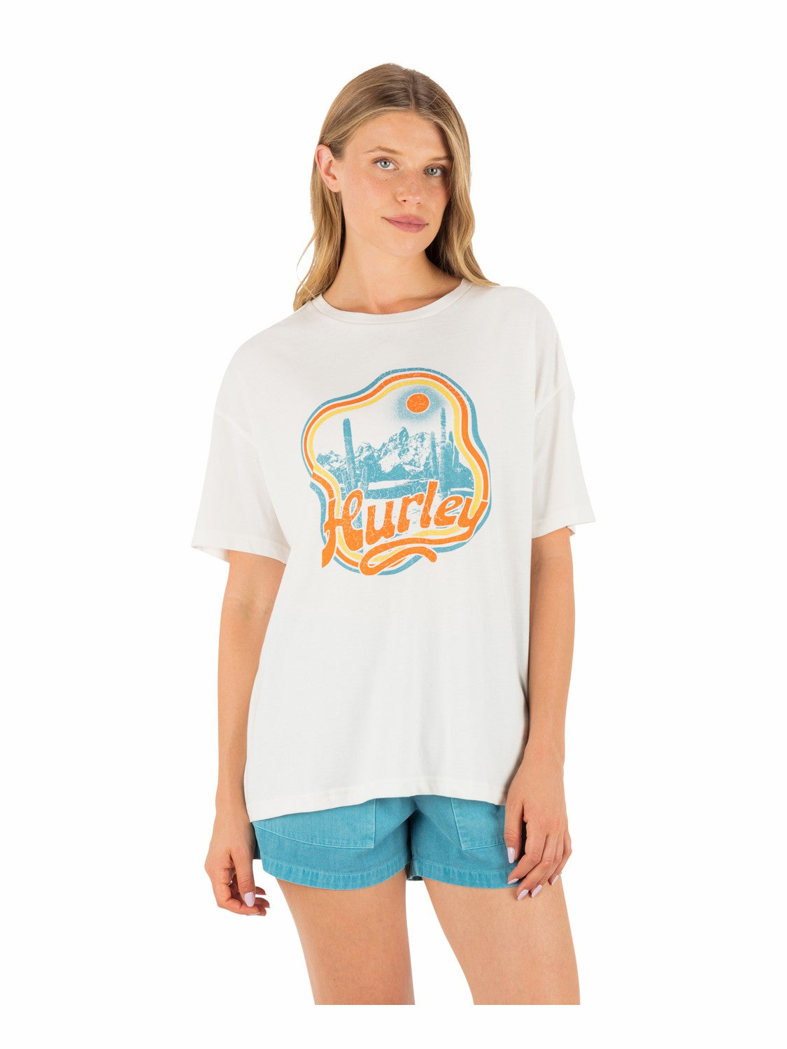 Hurley Scenic View Boyfriend Tee