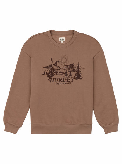 Hurley Escapism Oversize Crew