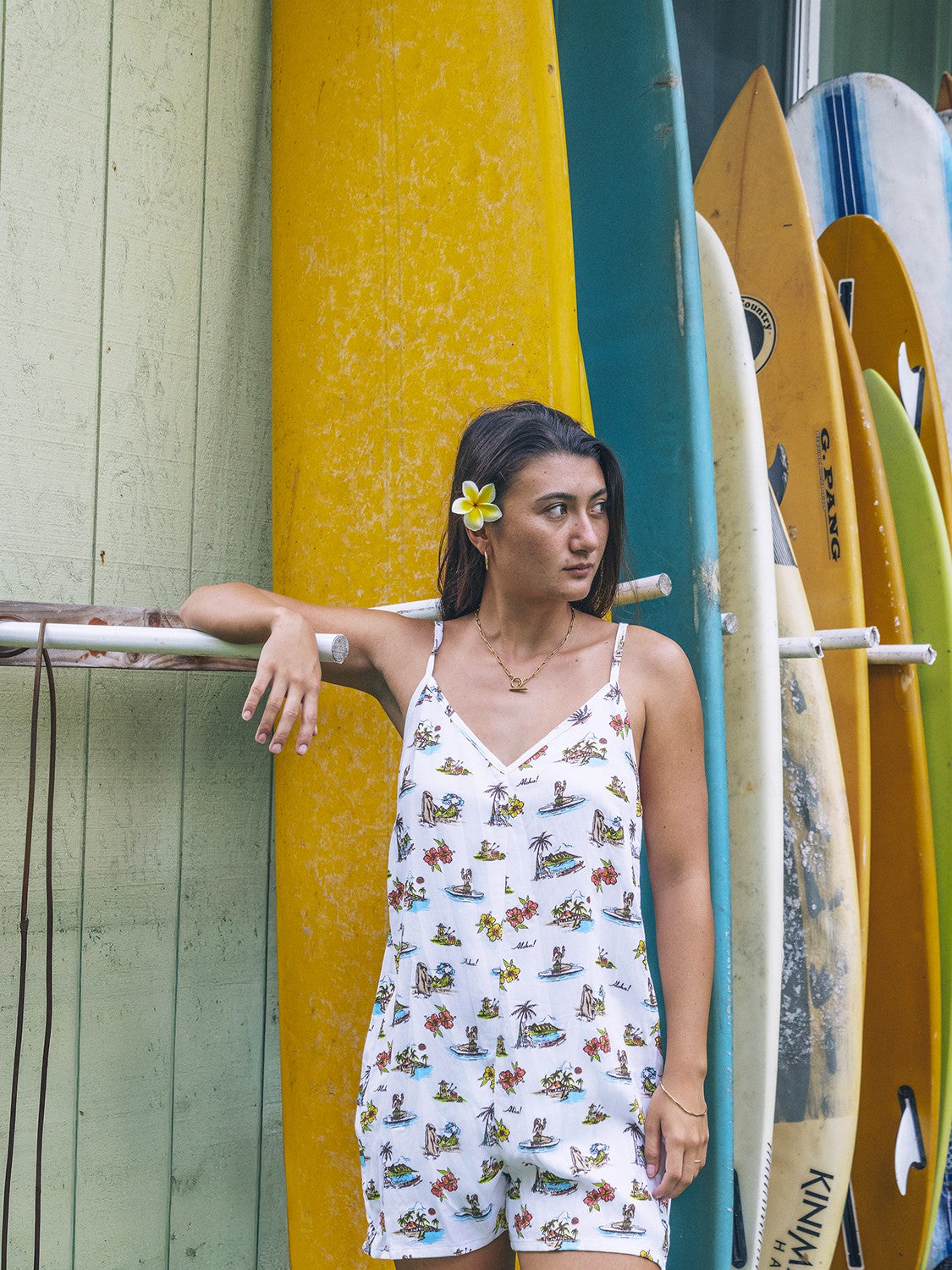 Hurley Island Time Romper
