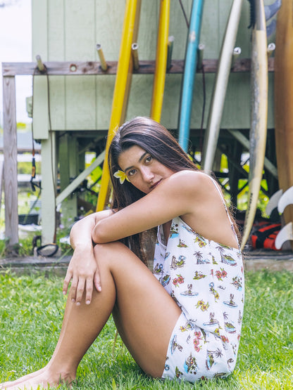 Hurley Island Time Romper