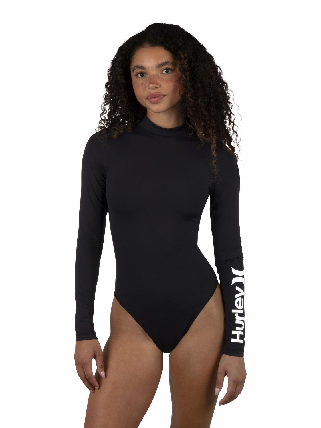 Hurley One & Only Mock Neck Zip Back Moderate Surf Suit