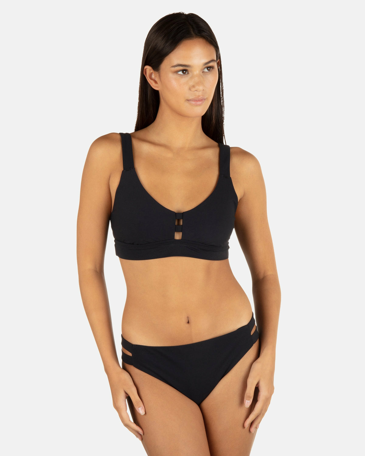Hurley Max Solid Tab Scoop Top