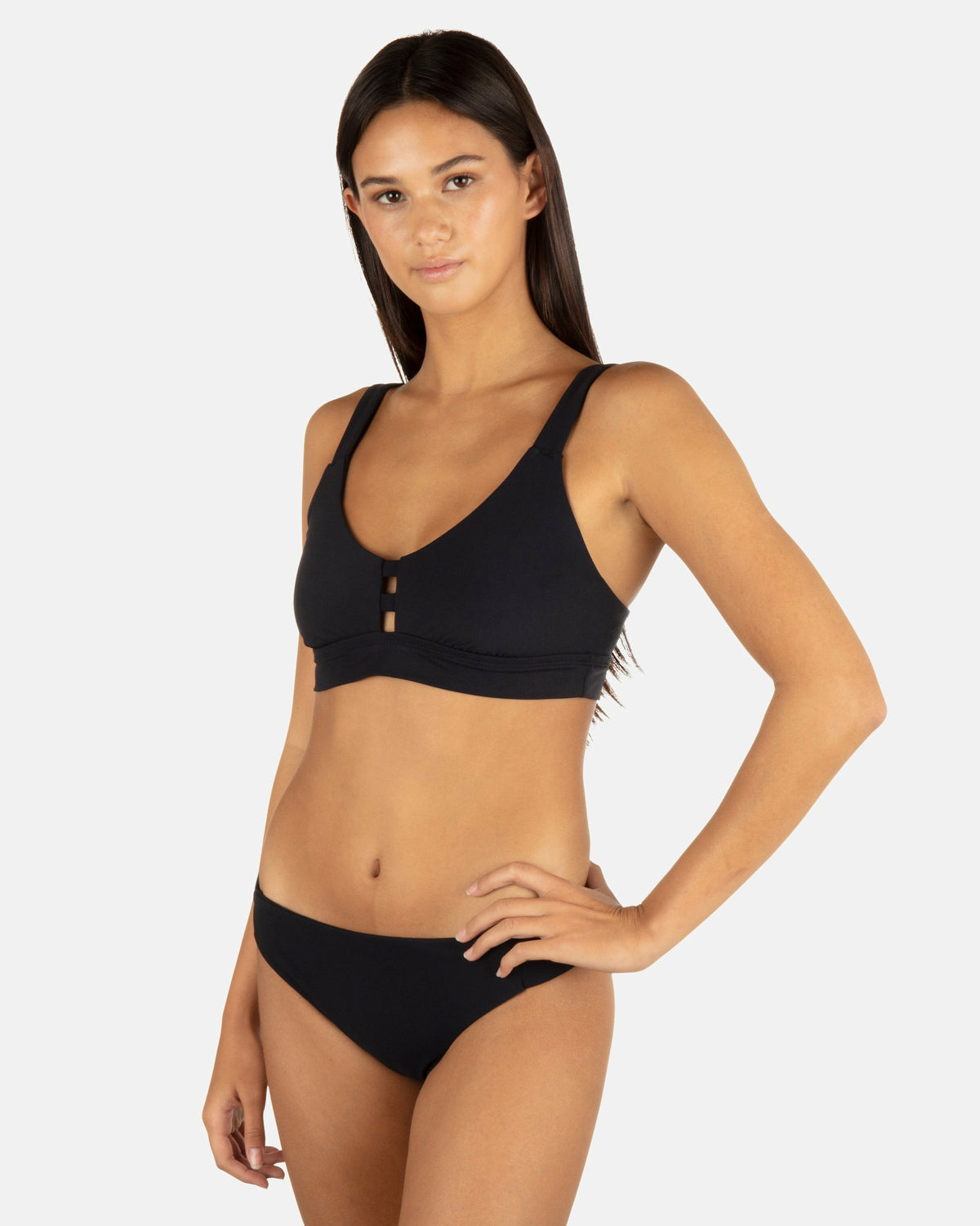 Hurley Max Solid Tab Scoop Top