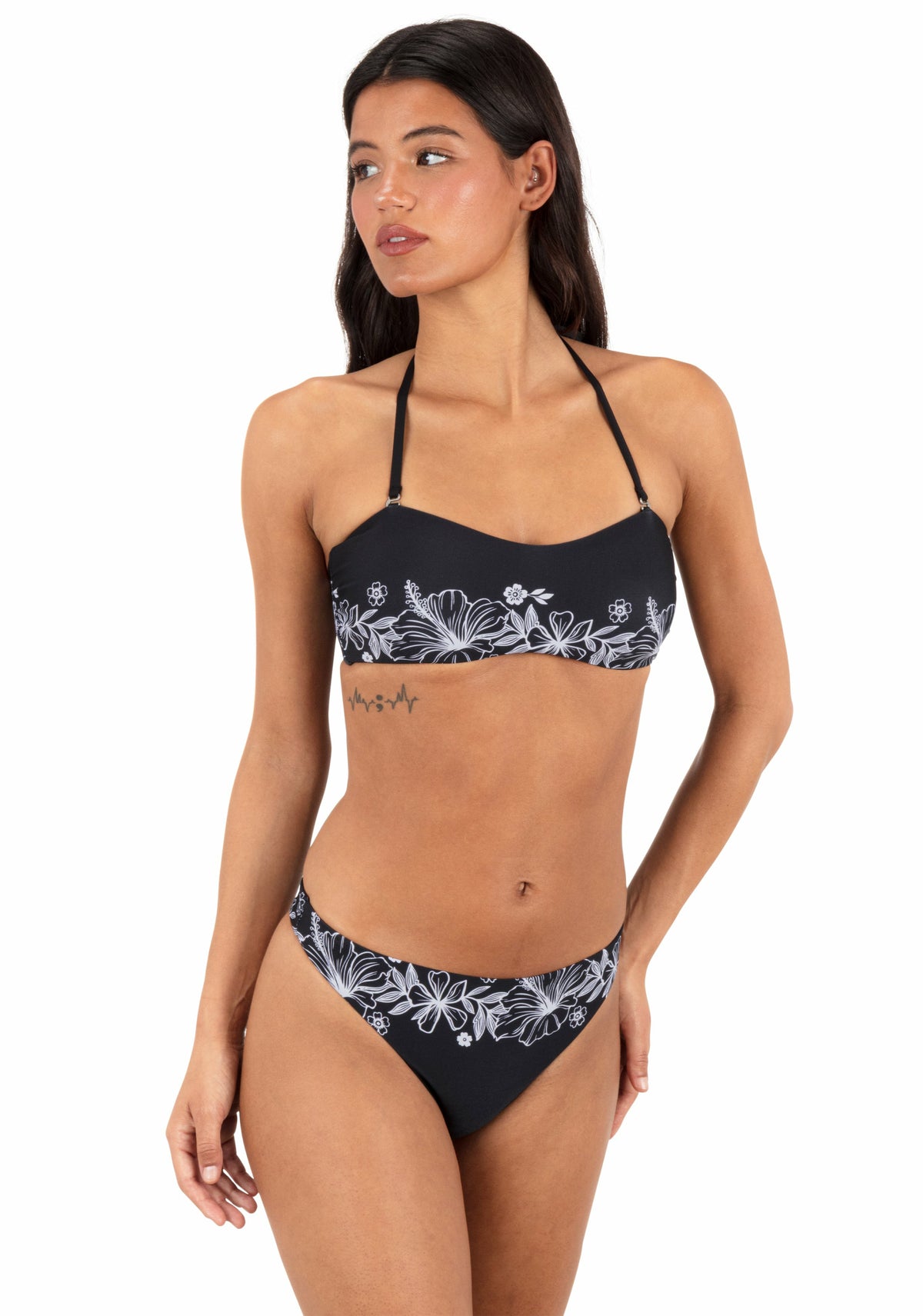 Hurley Tropical Blooms Tanga Bottom