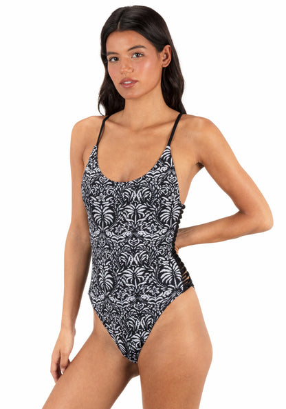 Hurley Ikat Palm Moderate One Piece