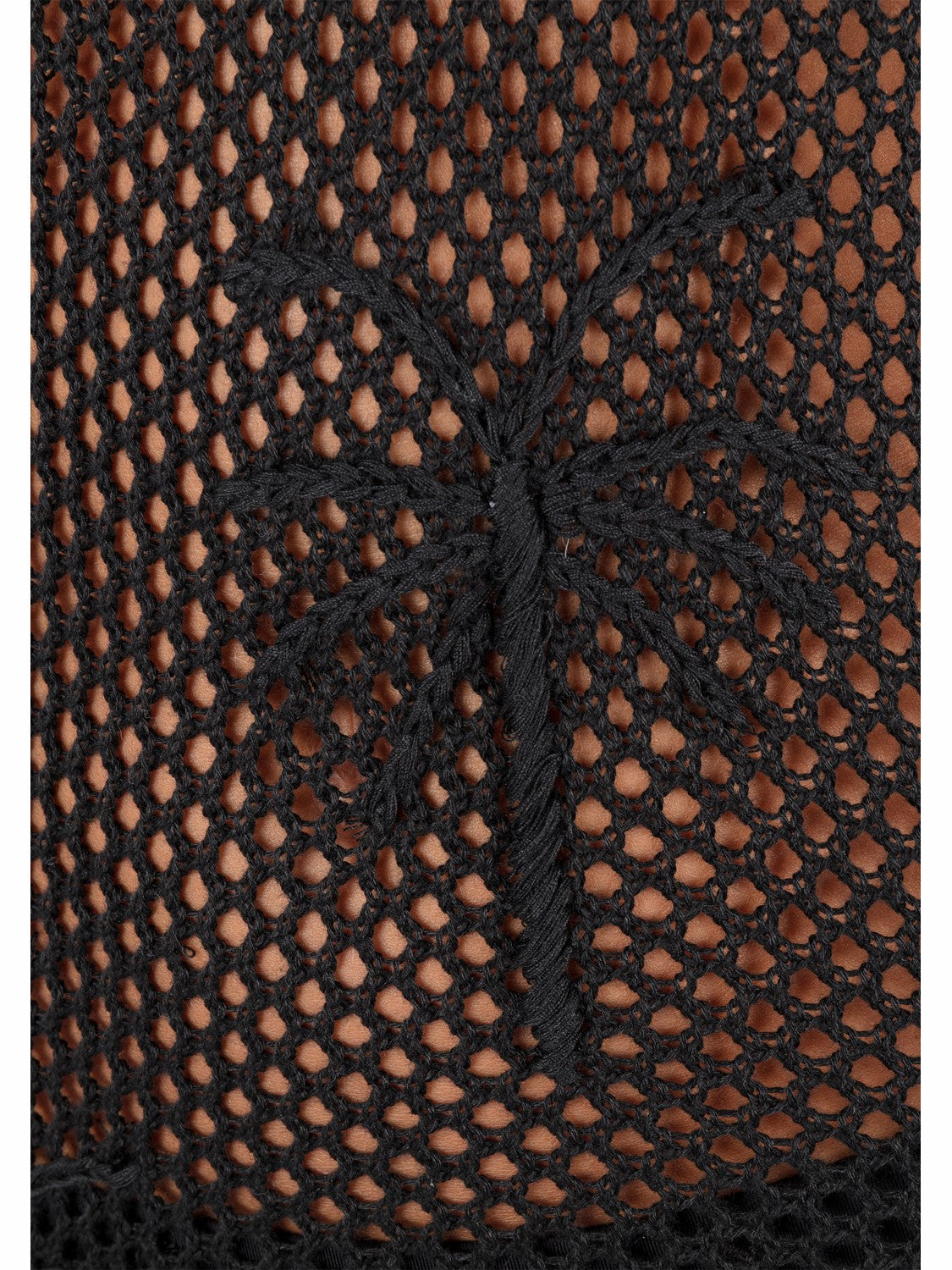 Hurley Embroidered Crochet Mini Dress