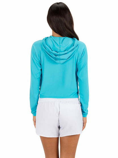 Hurley One & Only Solid Long Sleeve Hooded Rashguard
