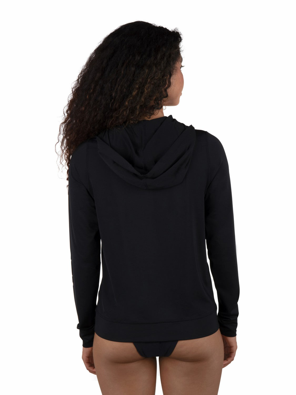 Hurley One & Only Solid Zip Hoodie Rashguard